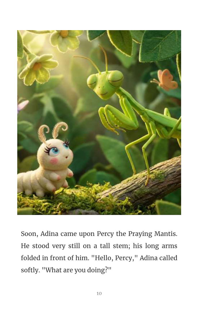 Percy the Praying Mantis